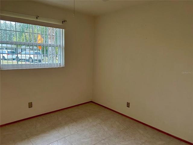 view of unfurnished room