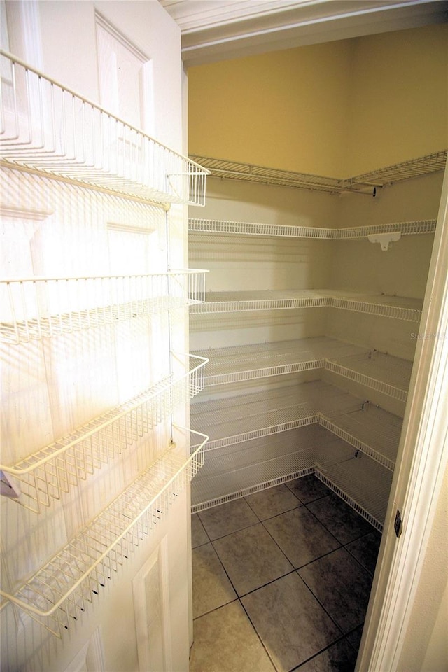 view of pantry