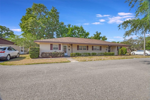 view of ranch-style home