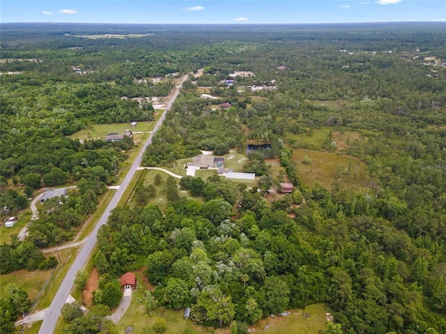 view of aerial view