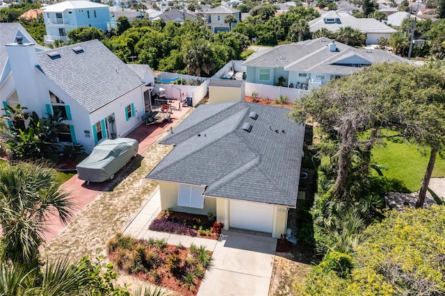 view of birds eye view of property