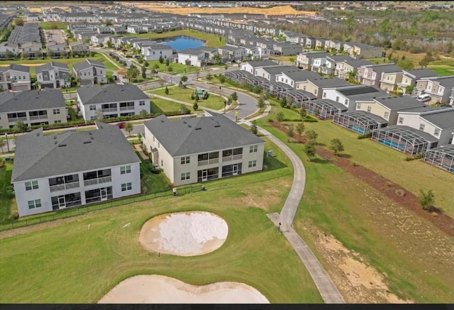 505 Ocean Course Ave Unit 505, Davenport, FL 33896 - aerial view of residential area with a large body of water
