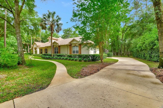 view of ranch-style home