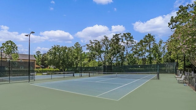 view of sport court