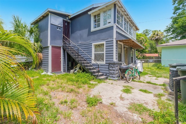 432 Marion St, Daytona Beach, FL 32114 - view of rear view of house