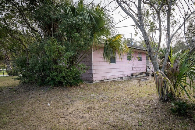 view of home's exterior