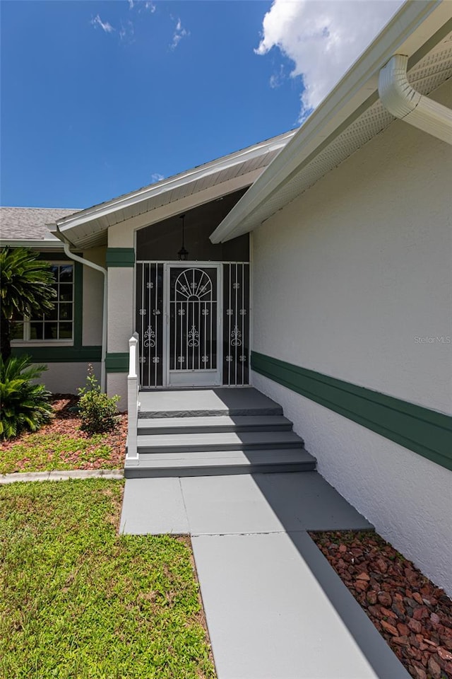 view of entrance to property