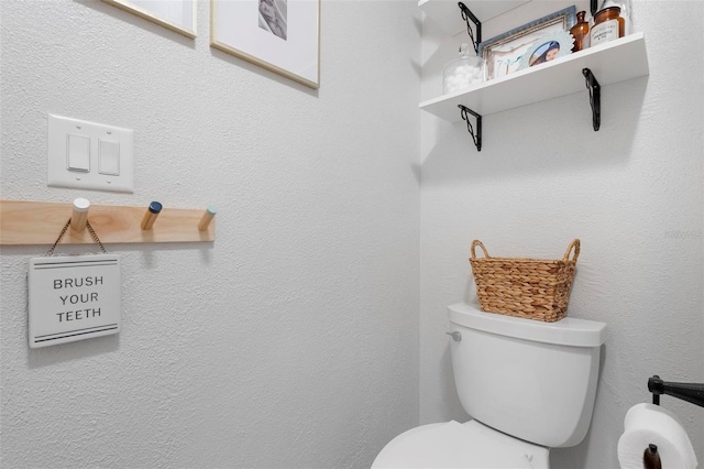 bathroom with toilet