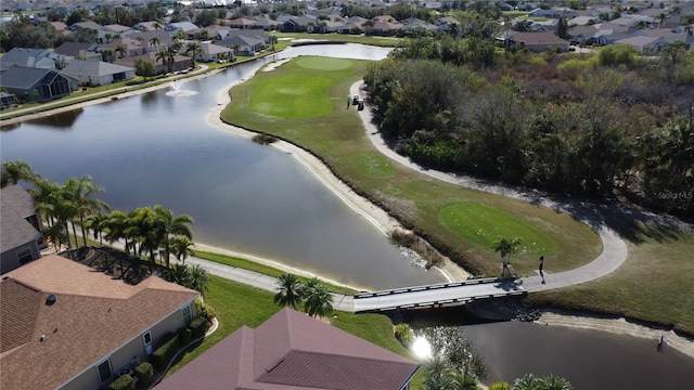 24327 Buckingham Way, Punta Gorda, FL 33980 - aerial view of property and surrounding area with nearby suburban area and a large body of water