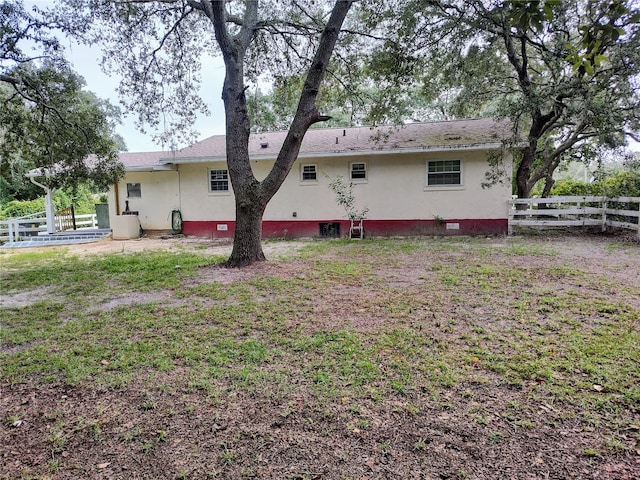 view of back of property