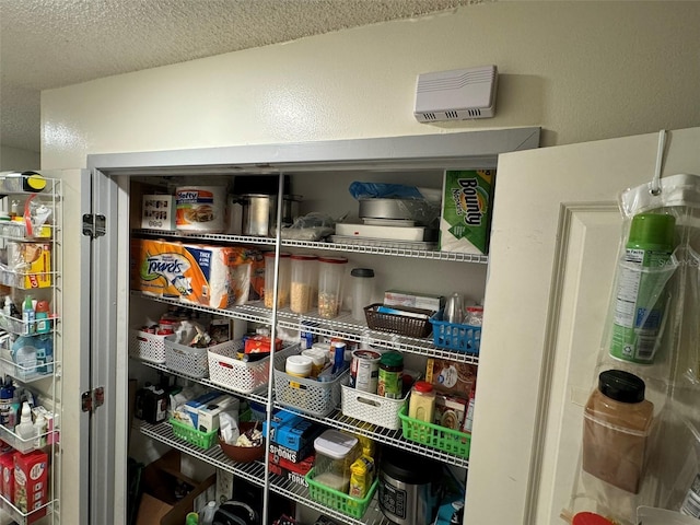 view of pantry