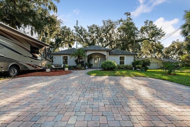 view of ranch-style house