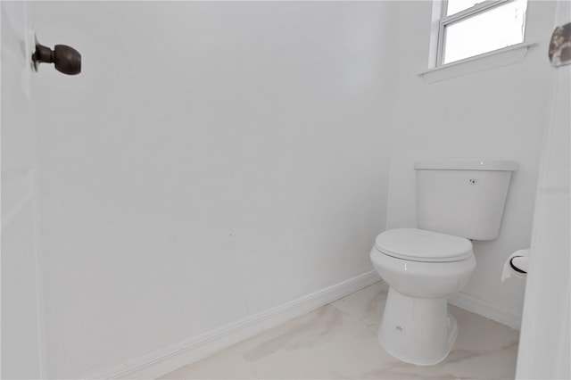 bathroom with toilet