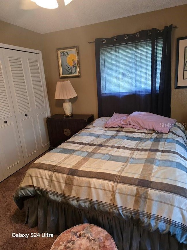1461 N Felton St, Deltona, FL 32725 - bedroom featuring a closet and carpet