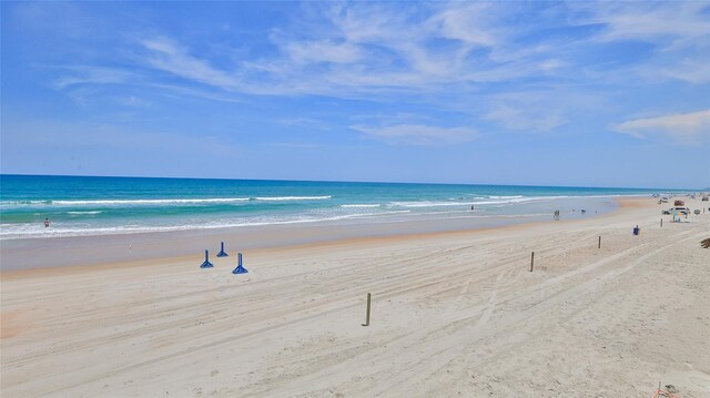 2987 S Atlantic Ave Unit D060, Daytona Beach, FL 32118 - water view featuring a view of the beach