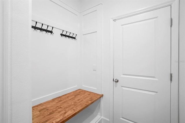 view of mudroom