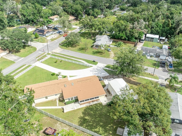 birds eye view of property featuring a residential view