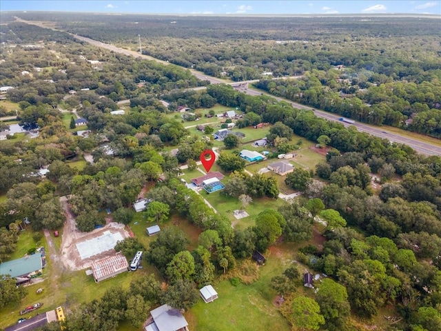 aerial view