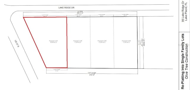 Lake Ridge Dr, Lake Placid FL, 33852 land for sale