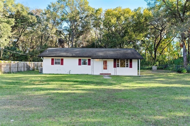 view of outbuilding featuring a lawn