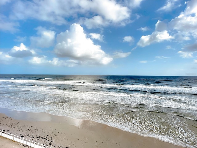 water view with a beach view