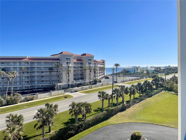 view of property featuring a water view