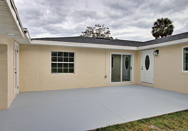 exterior space featuring a patio area