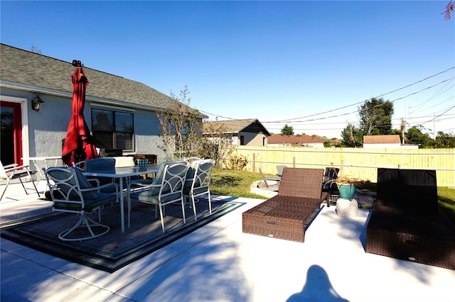 view of patio / terrace