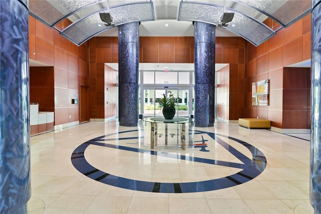 view of community lobby