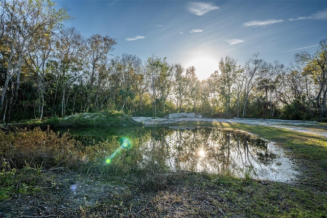property view of water