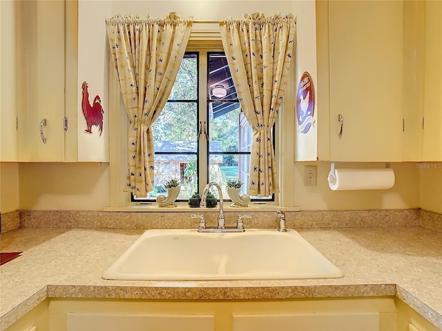 kitchen featuring sink