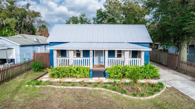 bungalow-style house featuring a porch