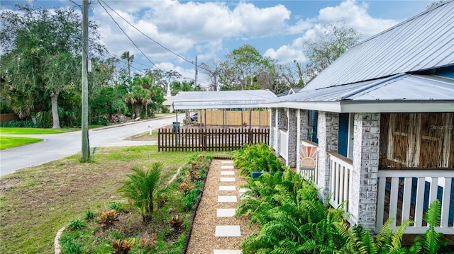 view of yard