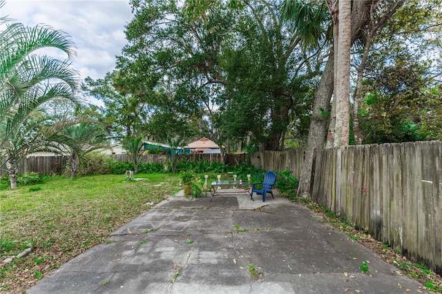 view of patio