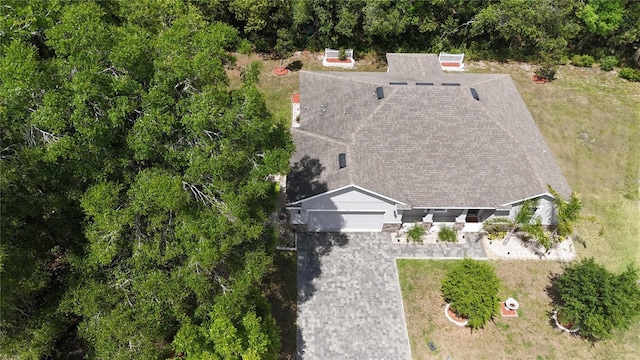 drone / aerial view
