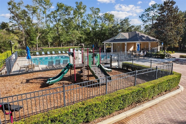 view of playground