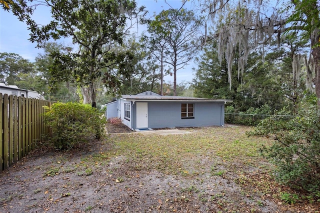 view of rear view of house