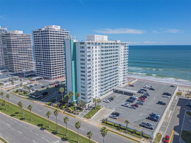 2800 N Atlantic Ave Unit 212, Daytona Beach, FL 32118 - bird's eye view featuring a water view