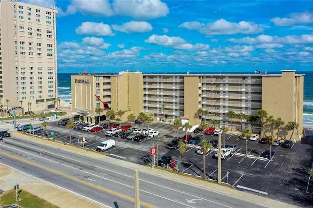 view of property with a water view