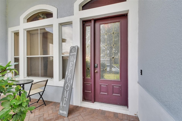 view of property entrance