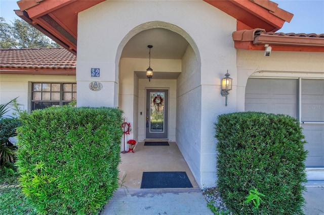 view of property entrance