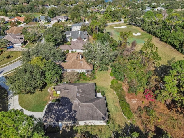 376 Hampton Hills Ct, Debary, FL 32713 - aerial view of residential area featuring a golf club