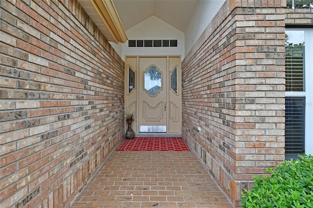 view of entrance to property