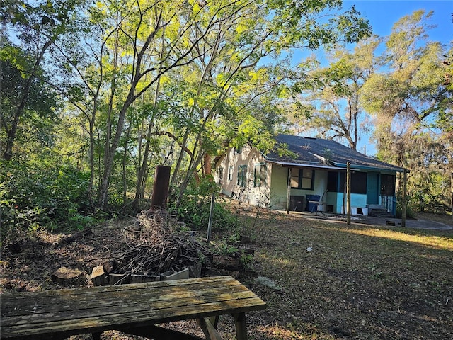 view of back of house