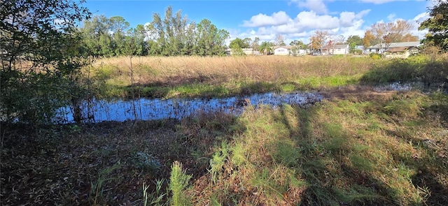 view of nature featuring a water view