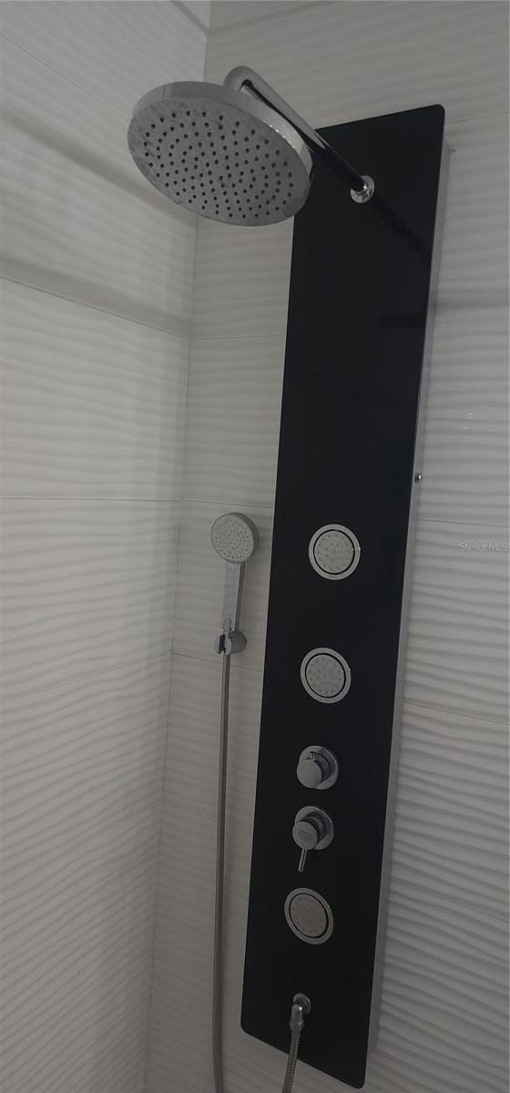 details with walk in shower