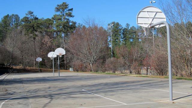 view of basketball court