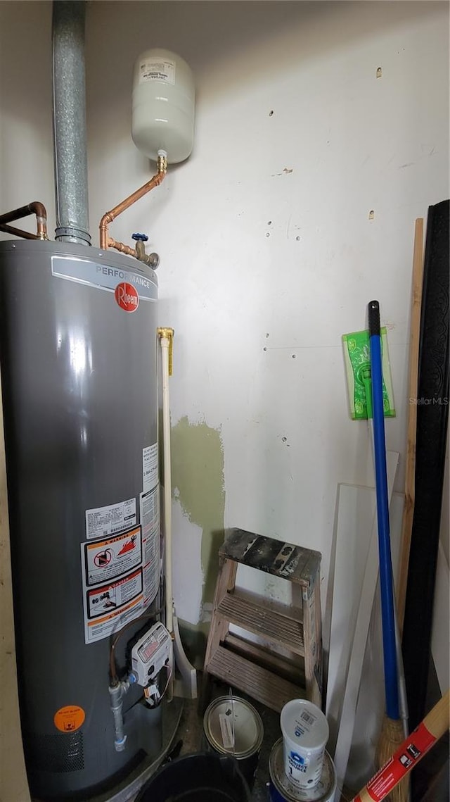 utilities with gas water heater