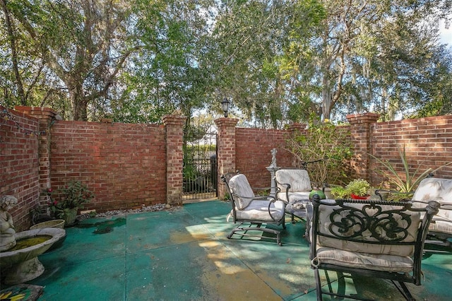 view of patio / terrace