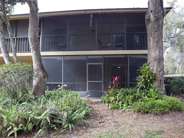 view of rear view of house